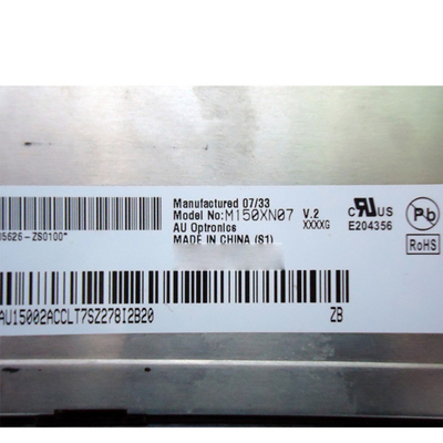 M150XN07 V2 اصلی 15.0 اینچ صفحه نمایش LCD برای AUO
