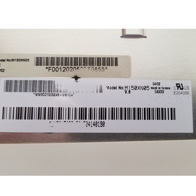 75 پین کانکتور جدید M150XN05 V6 15.0 اینچ صفحه LCD TFT