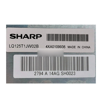 LQ125T1JW02B 12.5 اینچ 2560 * 1440 صفحه نمایش LCD برای لپ تاپ های ماندگار