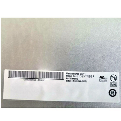 G150XTN06.A 15.6 اینچ 20 پین روشنایی بالا صفحه نمایش LCD صنعتی