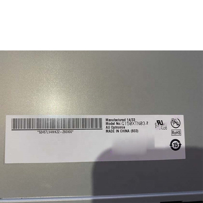 G150XTN03.2 نسخه اصلی در انبار 15.0 اینچ 85PPI صفحه نمایش LCD برای AUO