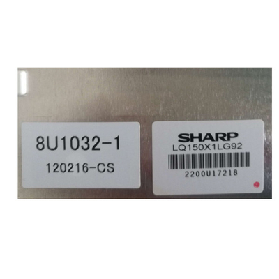 LQ150X1LW92 پانل LCD 15.0 اینچی 1024*768 صفحه نمایش LCD