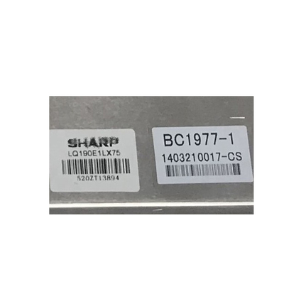 LQ190E1LX75 اصل در سهام 19.0 اینچ صفحه نمایش LCD