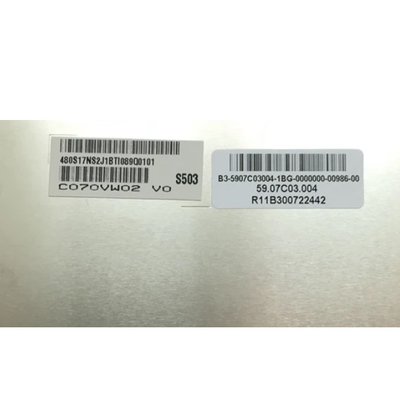 7.0 اینچ C070VW02 V0 صفحه نمایش ال سی دی برای AUO
