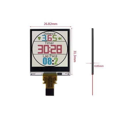 LS013B7DH06 1.33 اینچ 128 ((RGB) * 128 رزولوشن صفحه نمایش LCD صفحه نمایش LCD