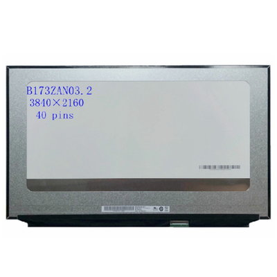 B173ZAN03.2 رزولوشن 3840*2160 255PPI پانل LCD TFT
