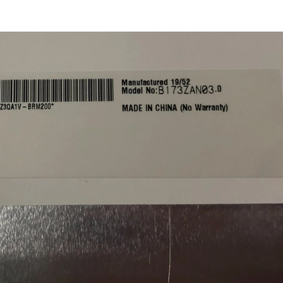 برای AUO B173ZAN03.0 اندازه 17.3 اینچ 16.7M صفحه LCD