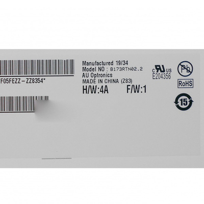 B173RTN02.2 نسخه اصلی در انبار 17.3 اینچ صفحه نمایش LCD برای AUO