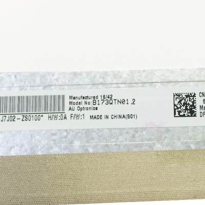 اصلی B173QTN01.2 صفحه نمایش LCD با فرکانس بالا 120 هرتز