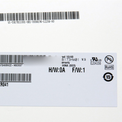B173HW01 V5 127PPI 40 پین صفحه نمایش LCD 60 هرتز برای AUO