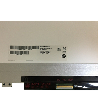 B173HAN01.6 17.3 اینچ WLED 15K ساعت با LED راننده صفحه نمایش LCD