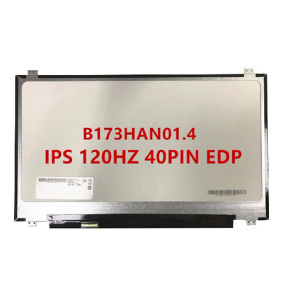 عرضه B173HAN01.4 اندازه 17.3 اینچ Matte پوشش سخت صفحه LCD