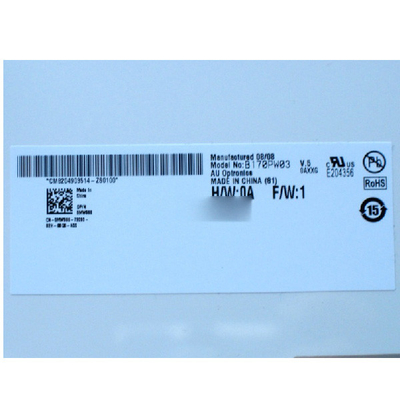 عرضه 17.0 اینچ B170PW03 V5 99PPI پانل LCD TFT