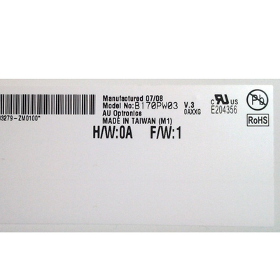 صفحه LCD TFT جدید B170PW03 V3 با وضوح 1440*900 برای AUO