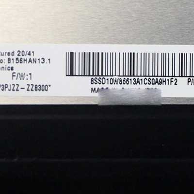 اصلی 15.6 اینچ B156HAN13.1 RGB میله های عمودی صفحه نمایش LCD