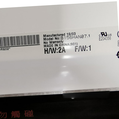نوار عمودی RGB B156HAN07.1 1920*1080 TFT LCD