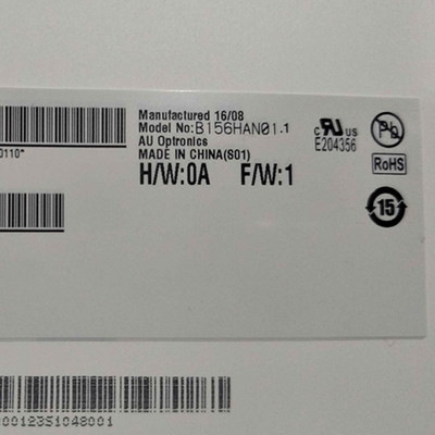 نوار عمودی RGB B156HAN01.1 15.6 اینچ 3.3VTyp صفحه نمایش LCD