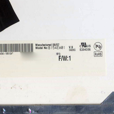 B154EW01 V9 جدید و اصلی 15.4 اینچ 60Hz LCD Moudle