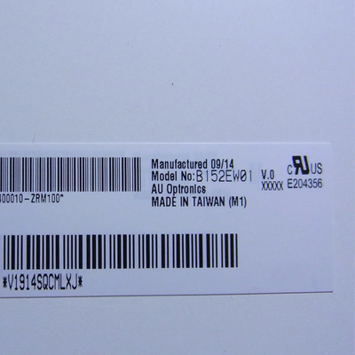 B152EW01 15.2 اینچ 1280*854 صفحه نمایش LCD LVDS