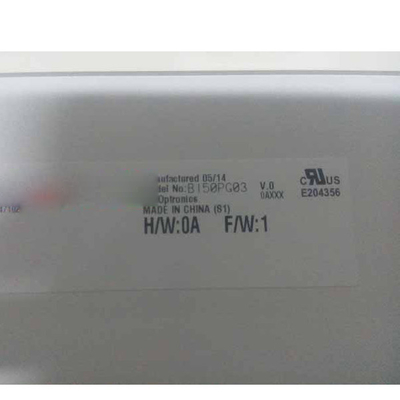 B150PG03 V0 15.0 اینچ 1400*1050 صفحه نمایش LCD TFT-LCD