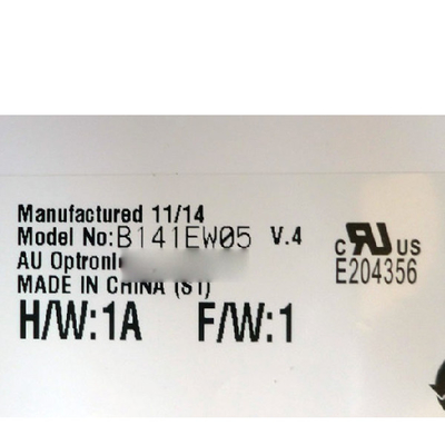 B141EW05 V4 14.1 اینچ 1280*800 TFT-LCD SCREEN صفحه نمایش LCD