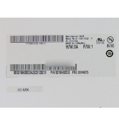 B140HAN01.8 14.0 اینچ 1920*1080 صفحه نمایش LCD برای AUO