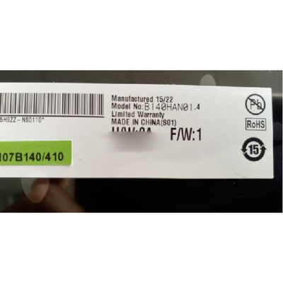 B140HAN01.4 14.0 اینچ 1920*1080 صفحه نمایش LCD برای لپ تاپ