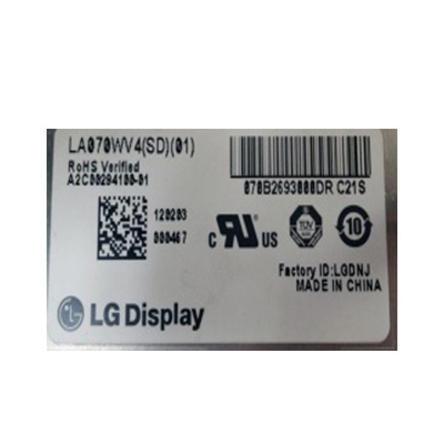 LA070WV4-SD01 7.0 اینچ صفحه LCD 800*480 صفحه LCD