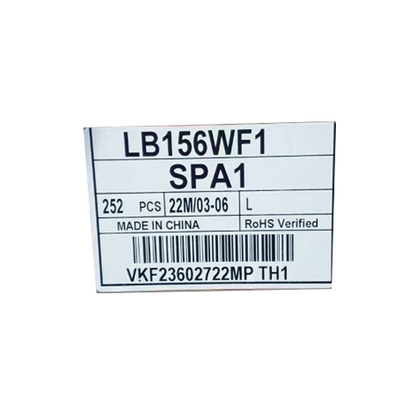 LB156WF1-SPA1 صفحه نمایش LCD 15.6 اینچی جدید 1920*1080