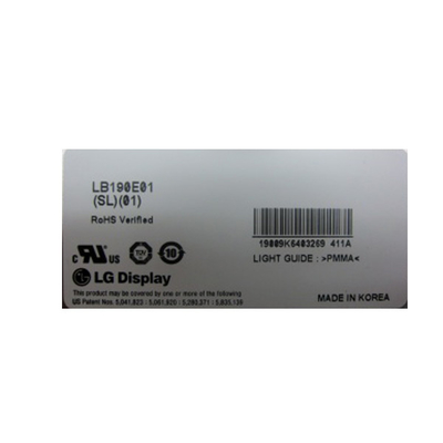 LB190E01-SL01 19.0 اینچ 1280*1024 ماژول صفحه نمایش LCD