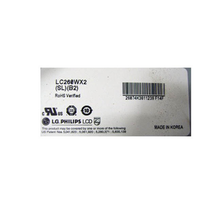26.0 اینچ LC260WX2-SLB2 صفحه نمایش LCD 1366*768 30 پین