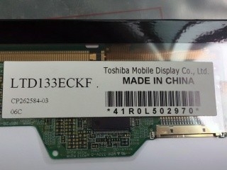 LTD133ECKF LVDS13.3 اینچ صفحه نمایش LCD TFT برای لپ تاپ