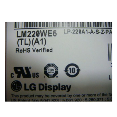 LM220WE5-TLA1 22.0 اینچ LVDS ماژول صفحه نمایش LCD 30 پین