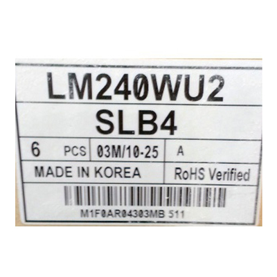 LM240WU2-SLB4 24.0 اینچ 1920 * 1200 ماژول پانل LCD برای LG