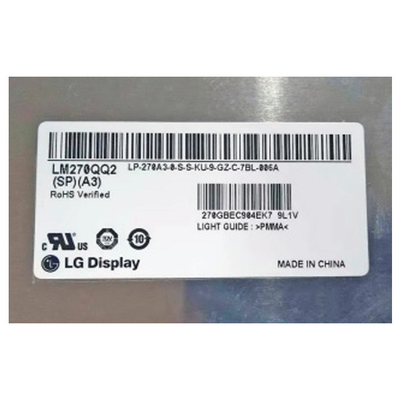 LM270QQ2-SPA3 27.0 اینچ 5120 * 2880 ماژول صفحه نمایش LCD برای LG