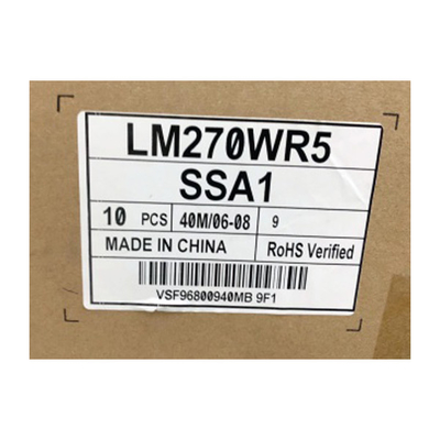 LM270WR5-SSA1 ۲۷.۰ اینچ ۳۸۴۰*۲۱۶۰ ماژول صفحه نمایش ال سی دی برای مانیتور دسکتاپ