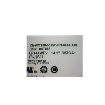 LP141WP2-TLA1 14.1 اینچ 1440*900 صفحه نمایش LCD برای لپ تاپ