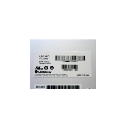 LP173WD1-TLA1 1600*900 ماژول صفحه نمایش LCD WLED 17.3 اینچ پانل LCD