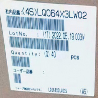 LQ064X3LW02 6.4 اینچ 1024*768 صفحه نمایش صفحه نمایش LCD