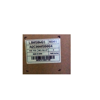 LB058WQ1-SD01 اصلی 5.8 اینچ 400 * 240 TFT صفحه نمایش LCD ماژول پانل