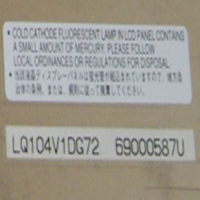LQ104V1DG72 640*480 10.4 اینچ 262K صفحه LCD برای صنعتی