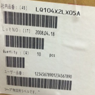 LQ104X2LX05A 10.4 اینچ صفحه نمایش LCD صفحه نمایش لمسی برای پد تبلت