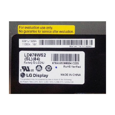LD070WS2-SL04 7.0 اینچ 800: 1 صفحه نمایش LCD