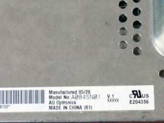 A084SN01 V1 8.4 اینچ 800 * 600 ماژول صفحه نمایش LCD TFT