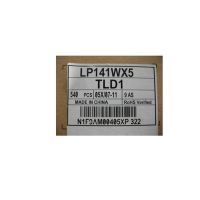 1280*800 LP141WX5-TLD1 14.1 اینچ صفحه LCD 60 هرتز