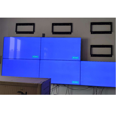 55 اینچ 2x2 3x3 LCD ویدئو دیوار داخلی 1920x1080 IPS