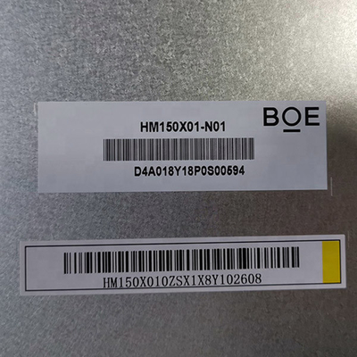 صفحه نمایش 15 اینچی BOE Industrial 1024x768 HM150X01-N01 صفحه نمایش 20 پین LVDS TFT LCD