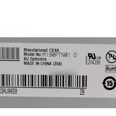ال سی دی 19 اینچ M190PTN01.0 صفحه نمایش پنل LCD TFT 1440x900 تعویض قطعات یدکی دیجیتایزر لمسی Oem