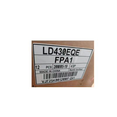 قیمت خوب LD430EQE-FPA1 43.0 اینچ صفحه LCD 60 هرتز آنلاین
