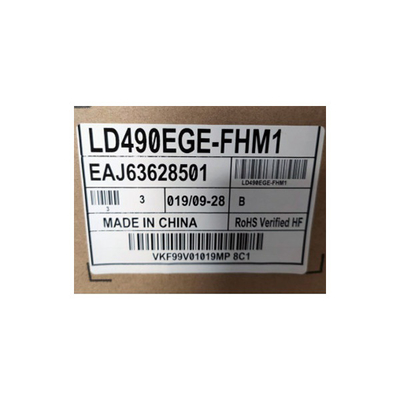 قیمت خوب LD490EGE-FHM1 51 پین 49.0 اینچ صفحه نمایش LCD برای سیگنال دیجیتال آنلاین